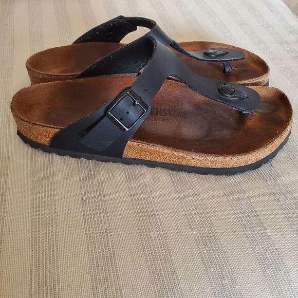 BIRKENSTOCK Women's black sandals Sise 40 - Picture 6 of 10